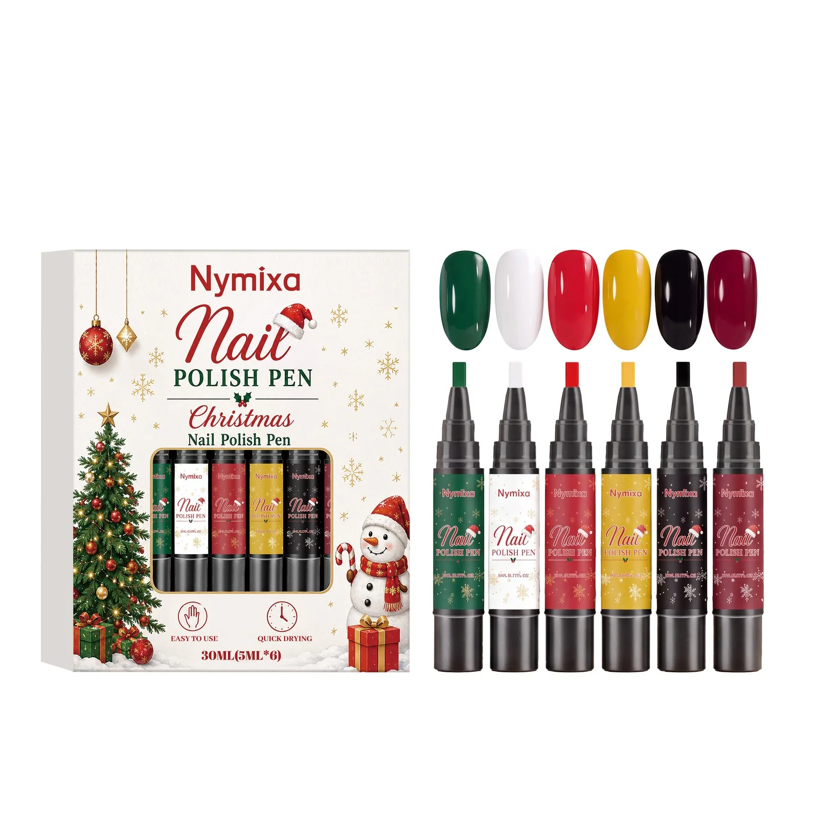 Precision Nail Polish Pen Set
