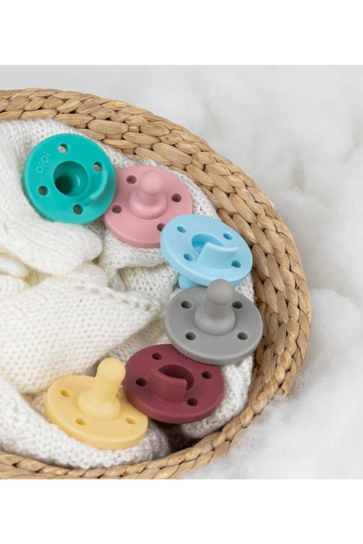 Premium Silicone Pacifier Set - Orthodontic Design for Newborns and Infants