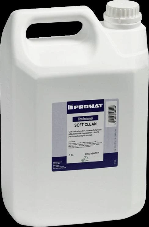 PH-neutral cream soap for industrial and office hand cleaning