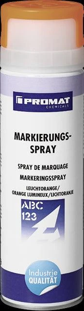 Weatherproof marking spray 500ml bright pink high visibility long-lasting