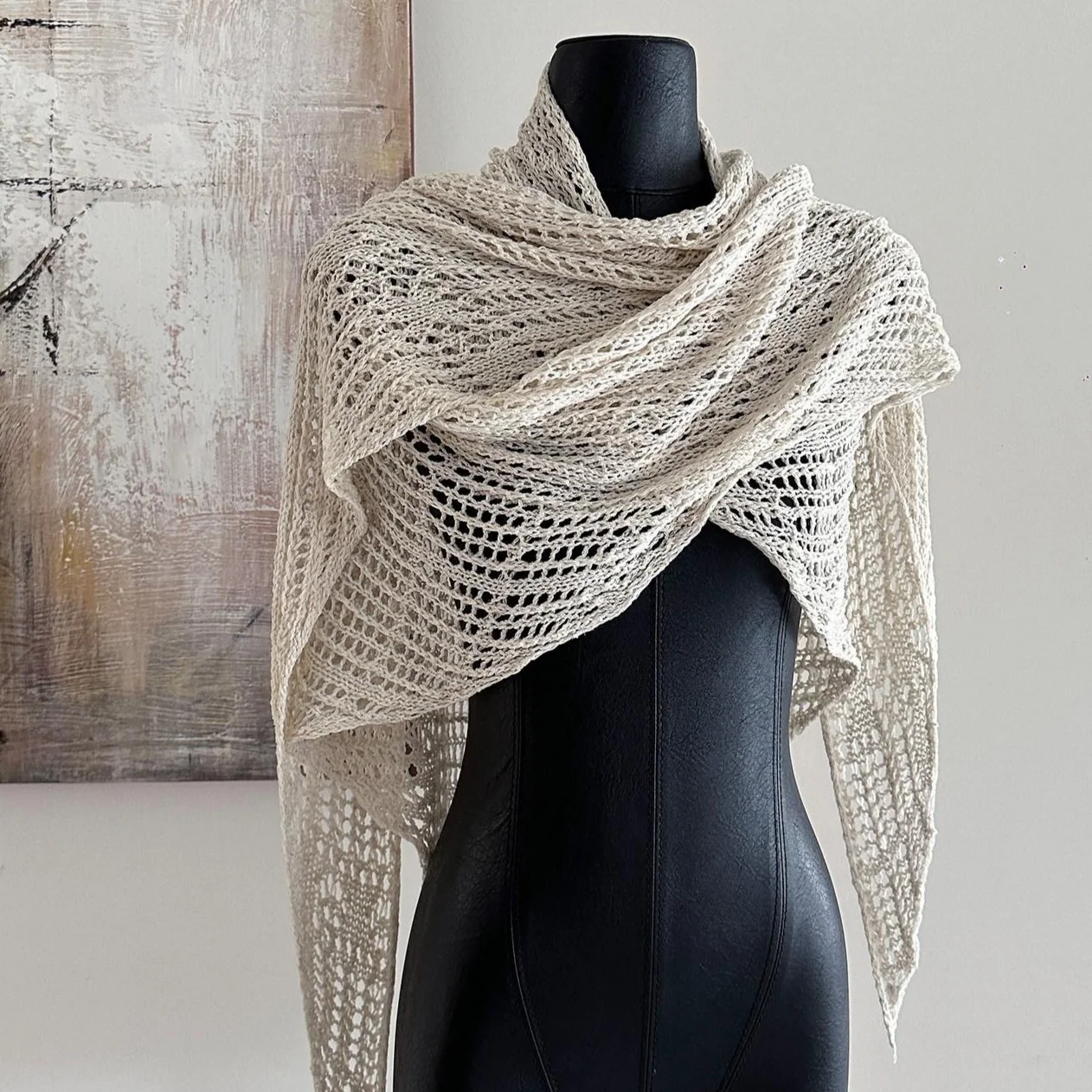 Protective Triangular Shawl Scarf for Women
