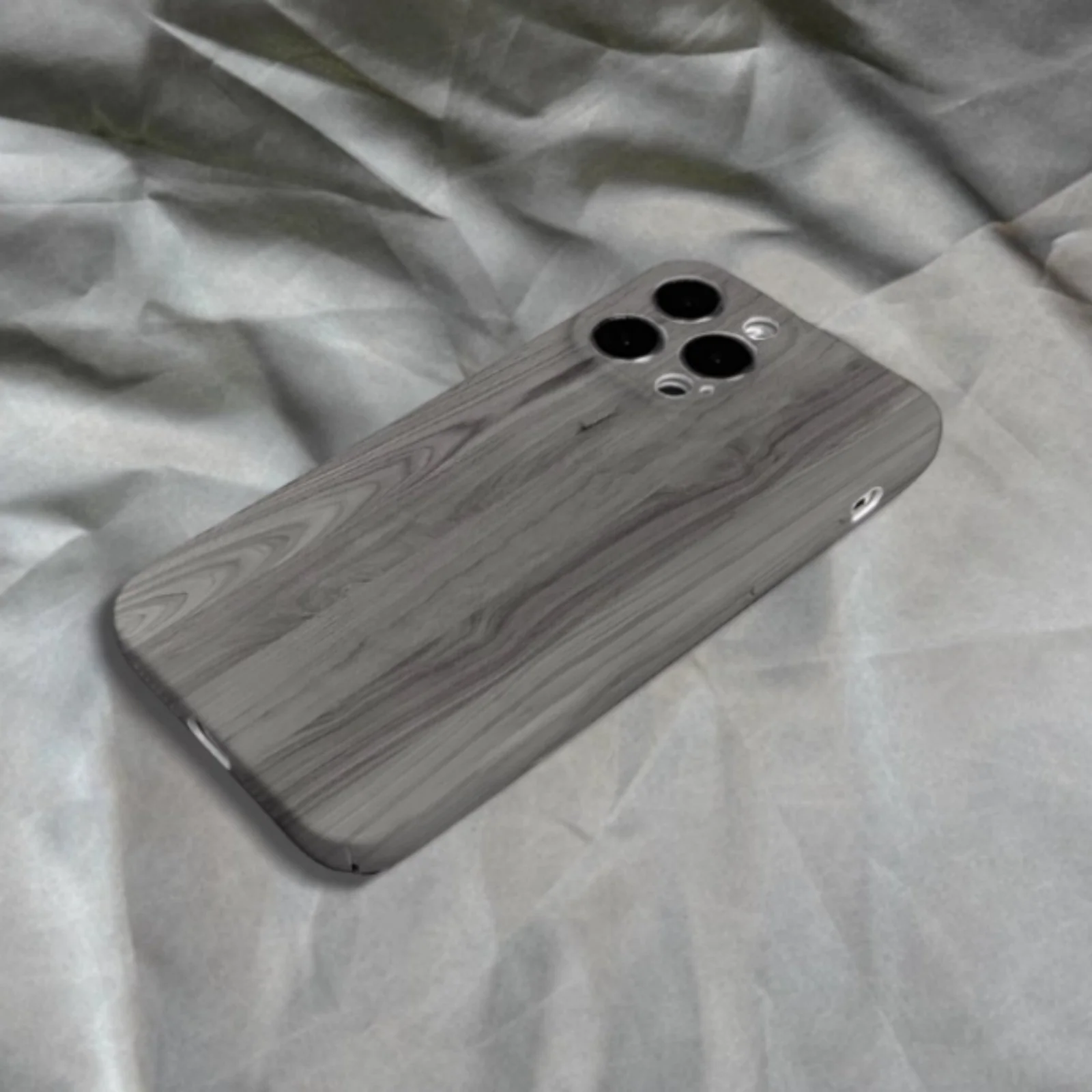 Protective Walnut Wood Grain Phone Case for iPhone 7 & 7 Plus