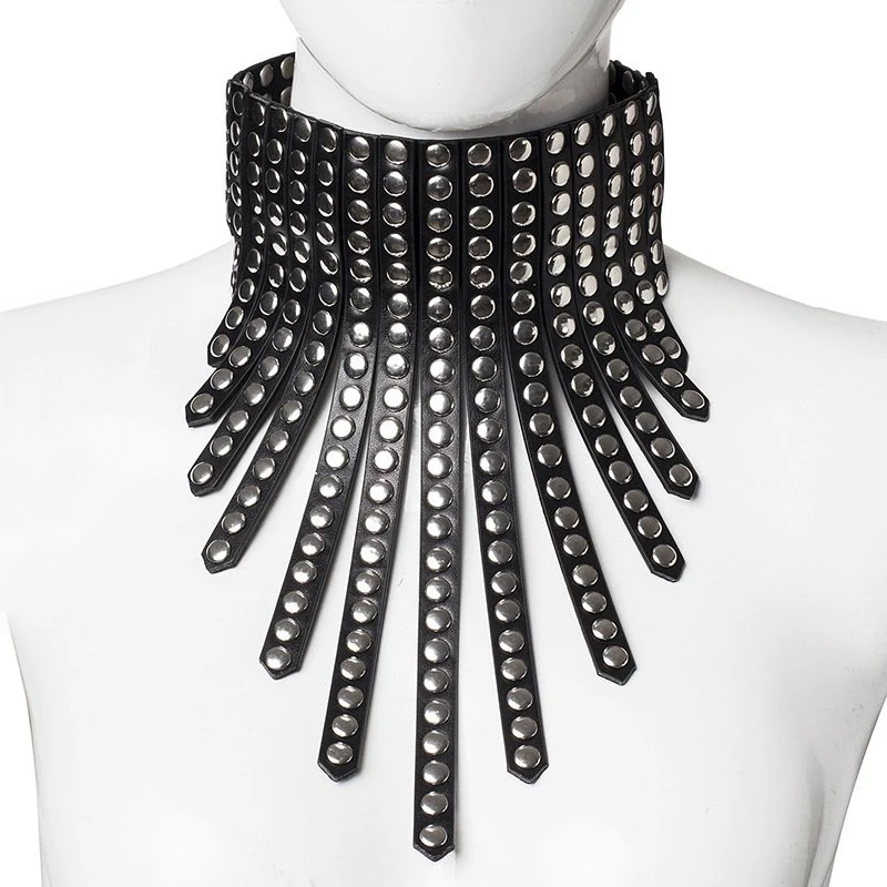 Punk Leather Collar