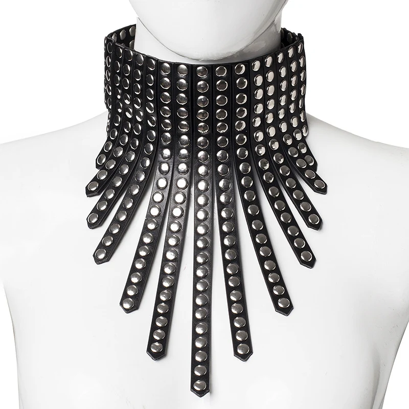 Punk Leather Collar