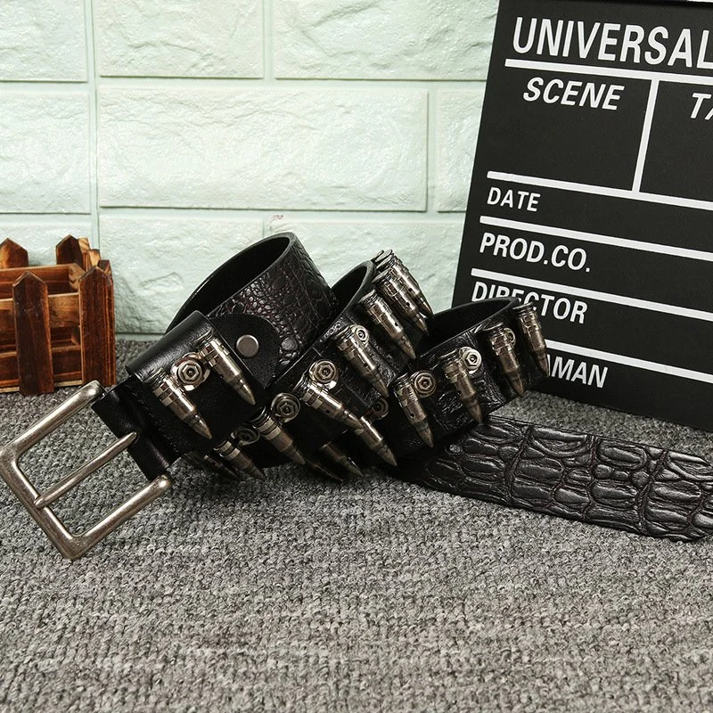 Punk Rock Leather Belt