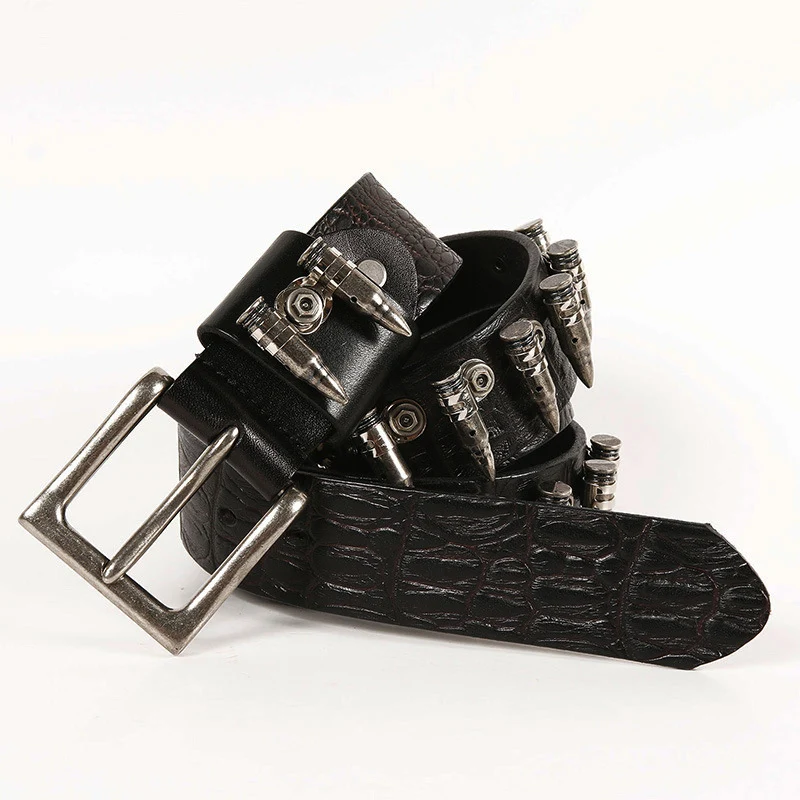 Punk Rock Leather Belt