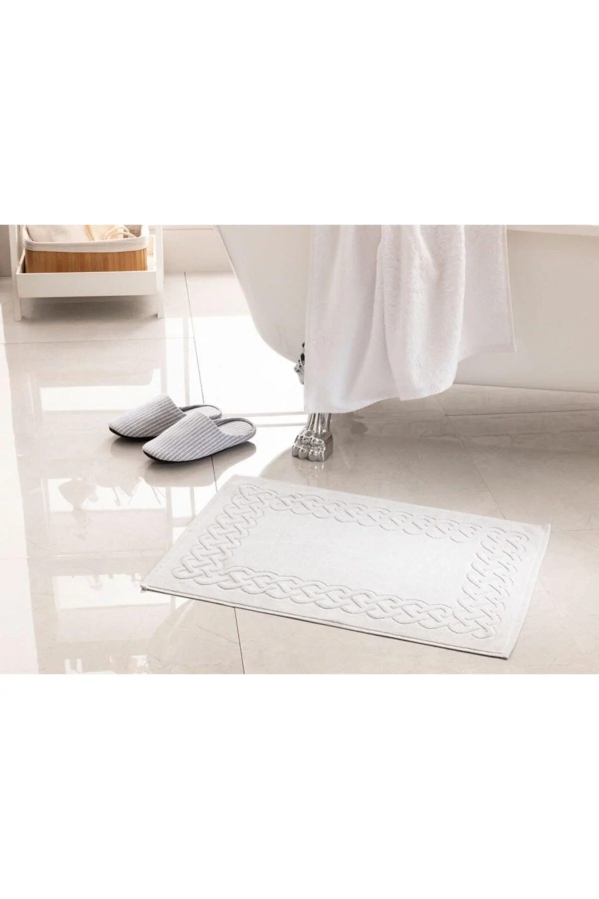 100% Cotton Foot Towels - Set of 6, 50x70 cm