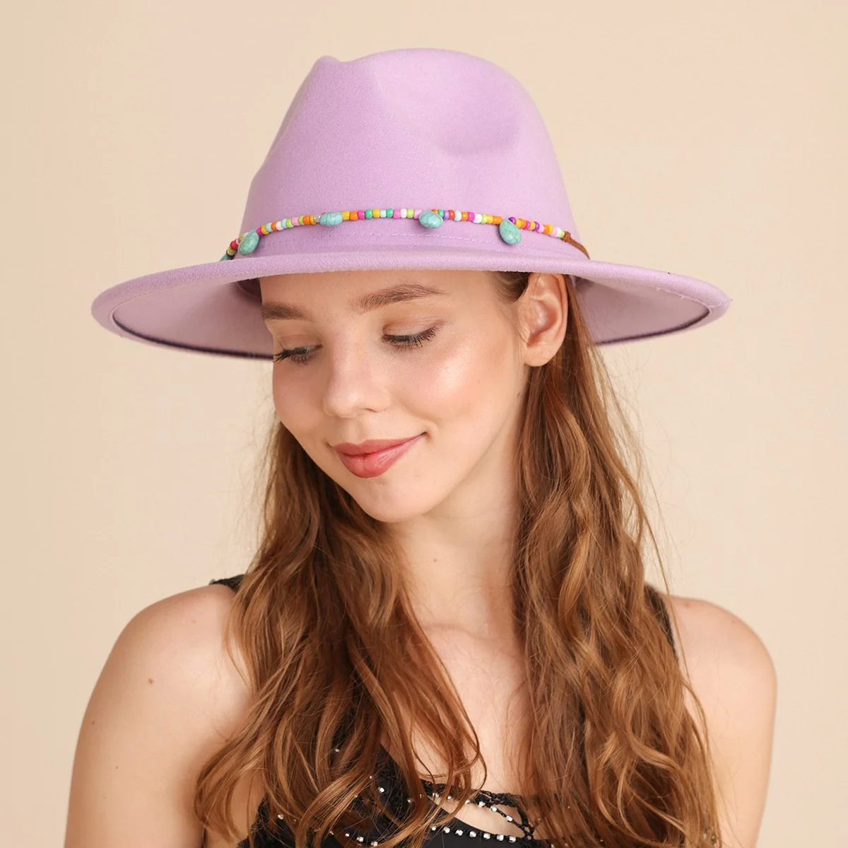 Purple Fedora Hat