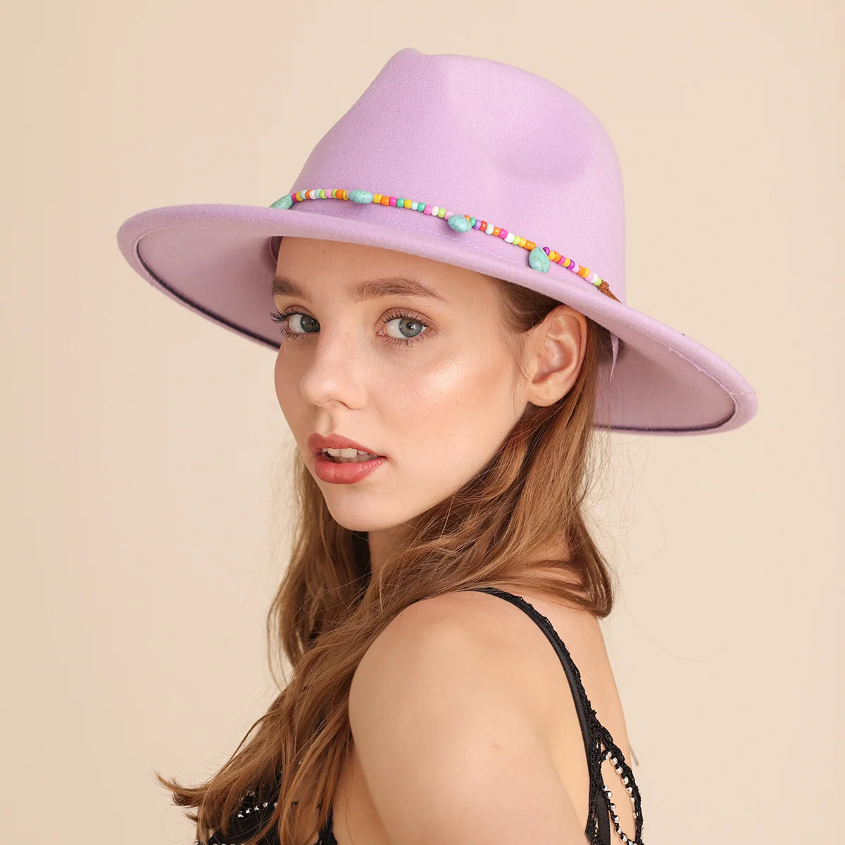 Purple Fedora Hat