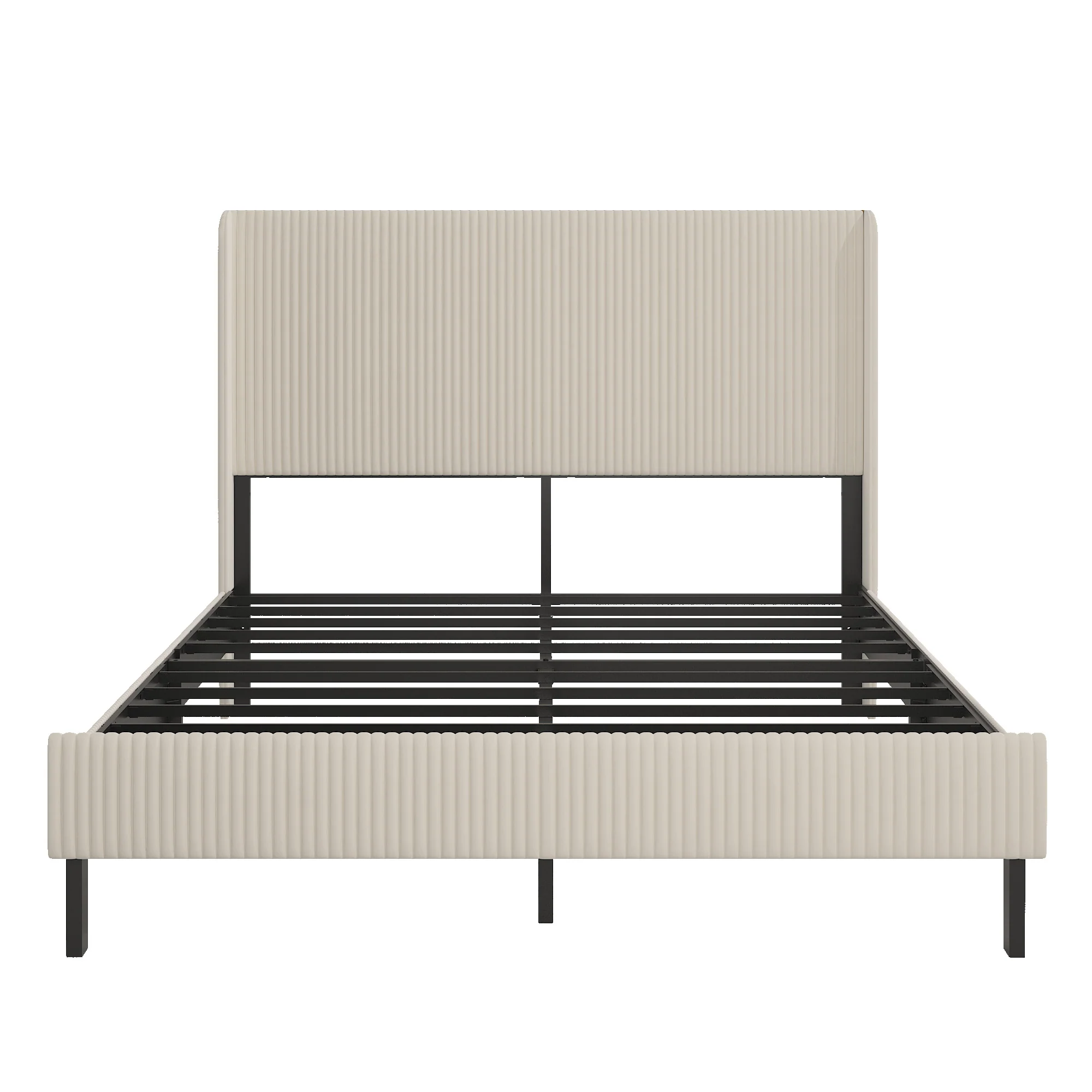 Queen Bed Frame w/ USB Charging