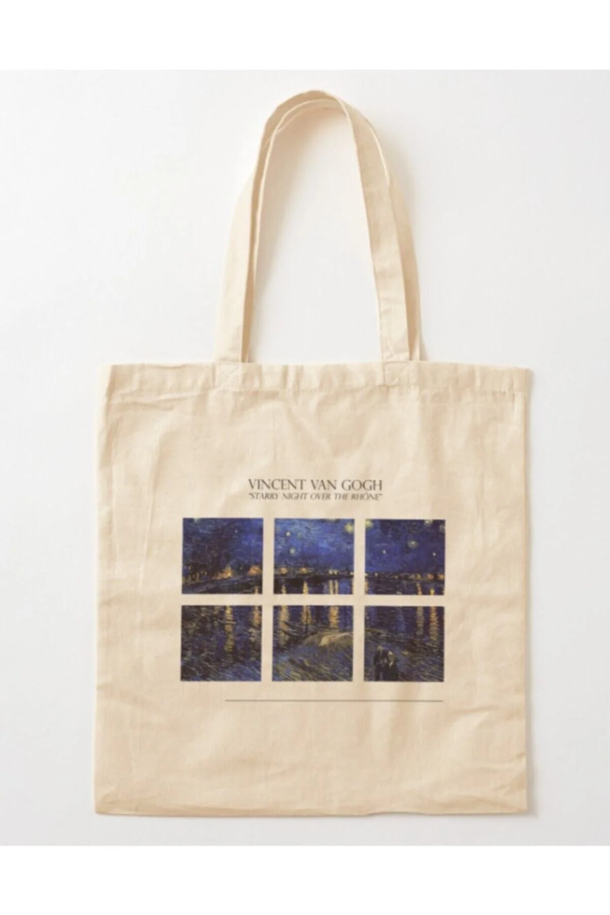 Eco-friendly unbleached cotton tote bag
