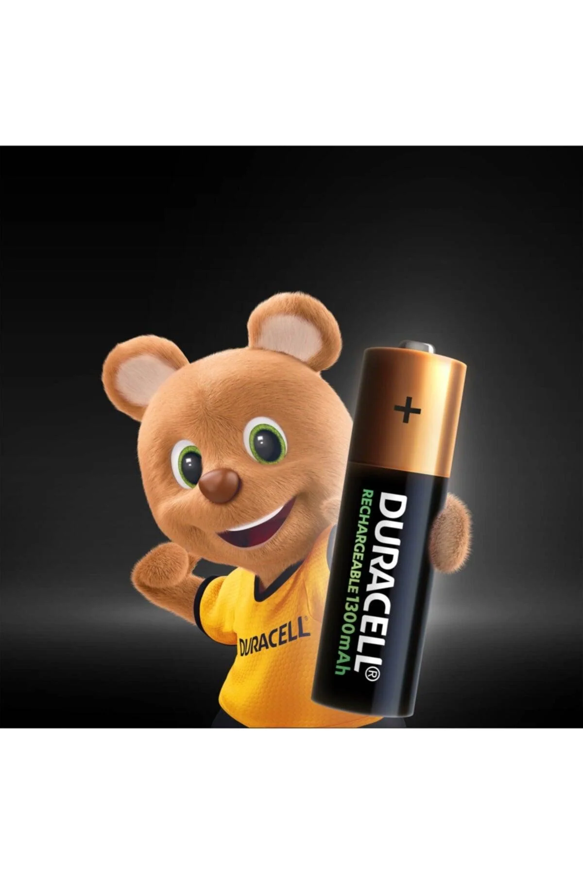 Rechargeable AA batteries with 1300mAh capacity