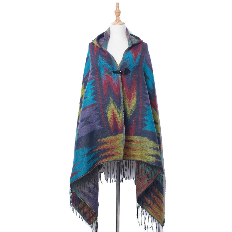 Red Cloak Shawl Wrap