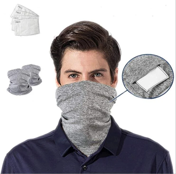 Replaceable Filter Scarf for Travelers