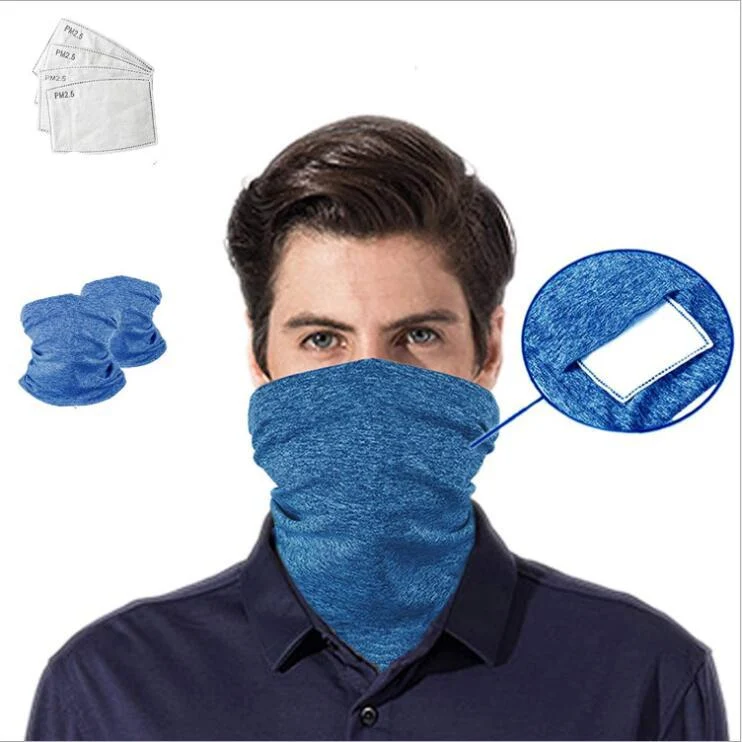 Replaceable Filter Scarf for Travelers