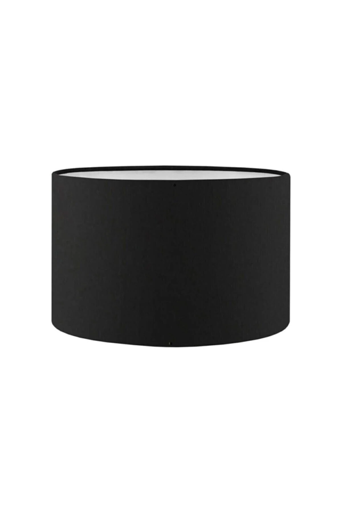 Black fabric lamp shade cap for E27 socket fixtures