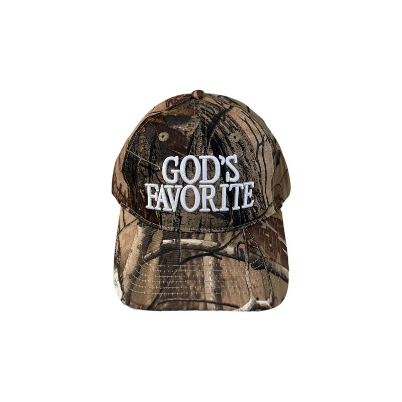 Retro Camouflage Baseball Cap - 3D Effect