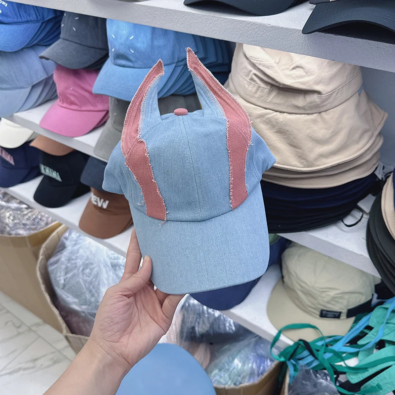 Retro Denim Cap