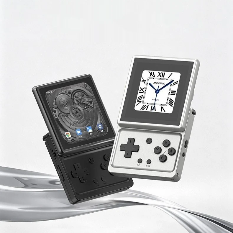 Retro Portable Android Handheld with Swiveling Screen