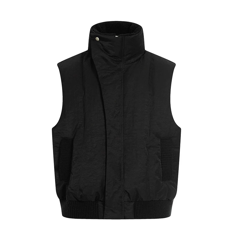 Retro Solid-color Cotton Vest for Men