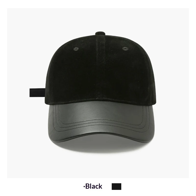 Retro Suede Baseball Cap