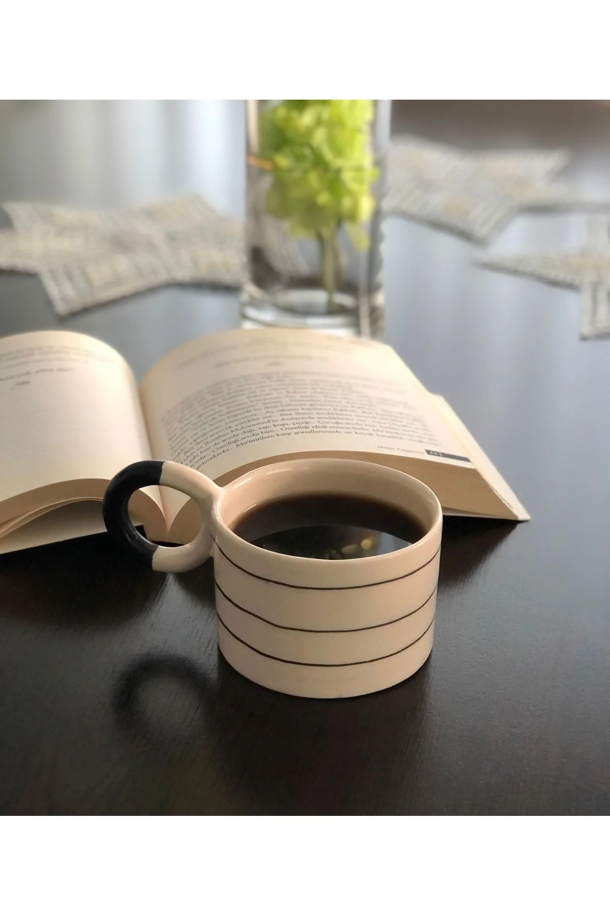 Handmade Ceramic Mug in Vibrant Colors