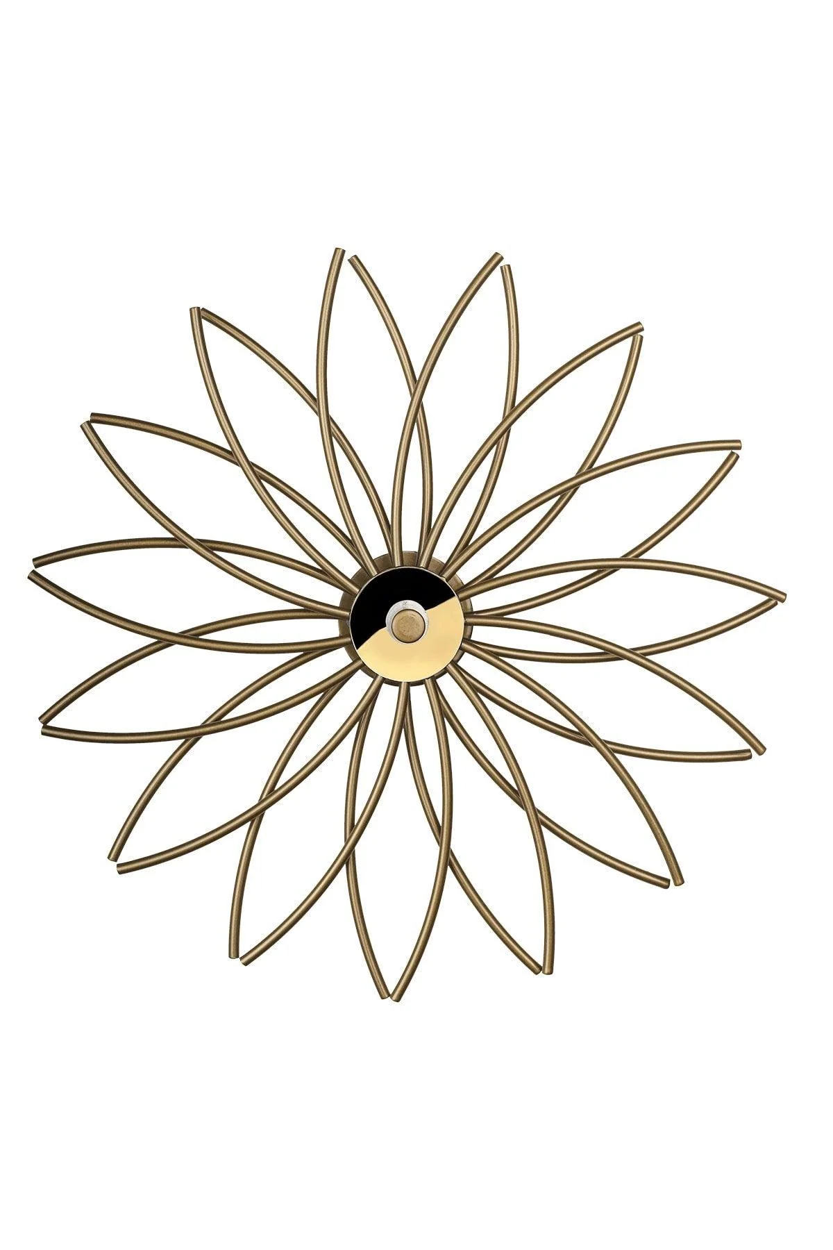 35 cm Tumbled Metal Decorative Disk
