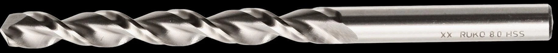 High-speed steel twist drill set for metalworking 2mm to 13mm diameter