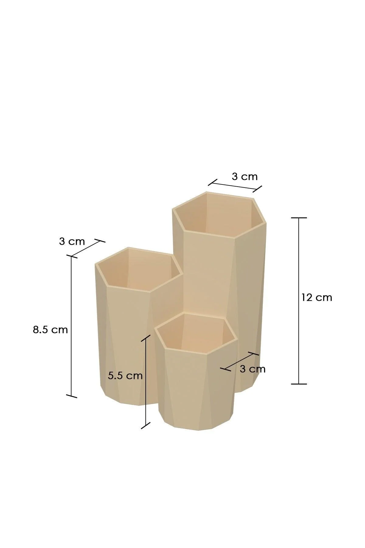 Makeup brush holder organizer for vanity or desk