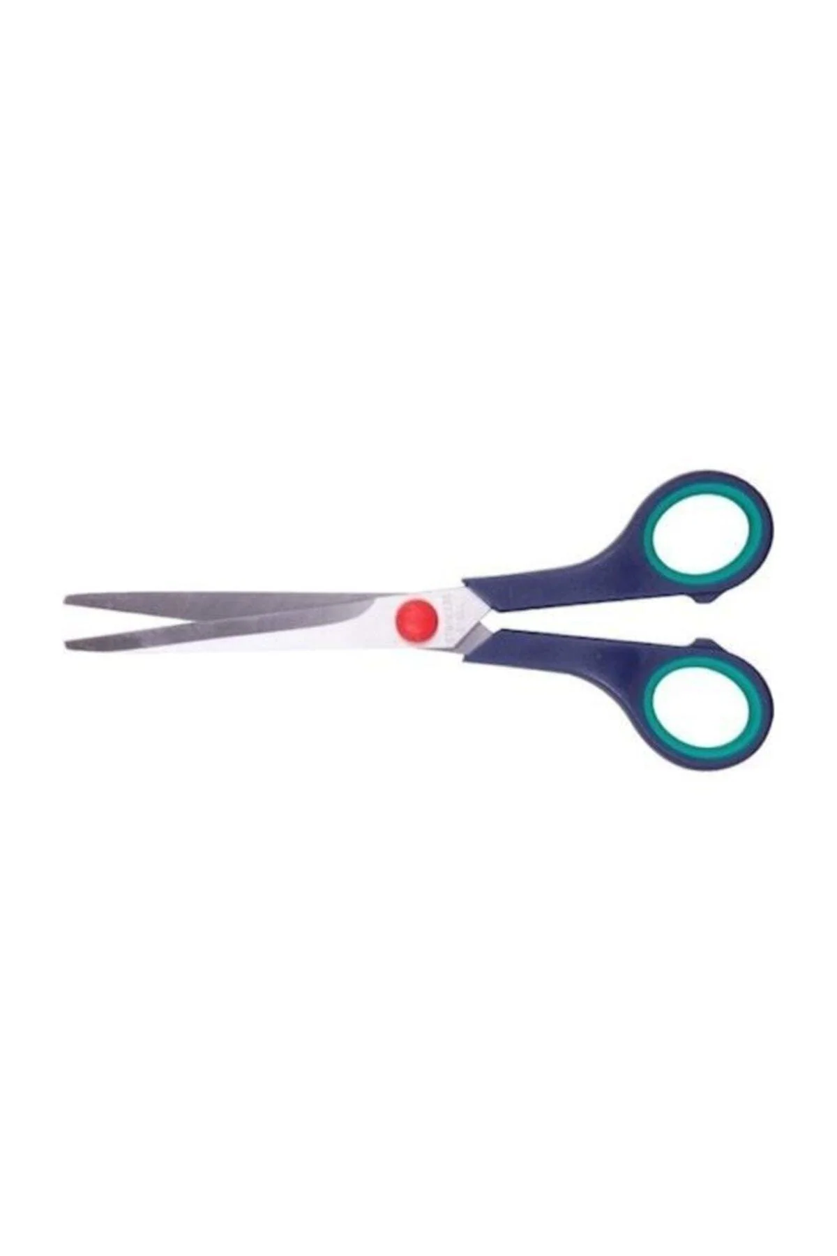 7-inch fabric and paper cutting scissors with plastic handles