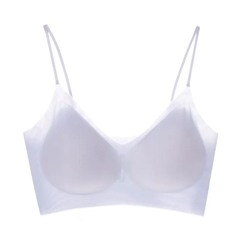 Seamless Invisible Bra for Reduced Chest Appearance