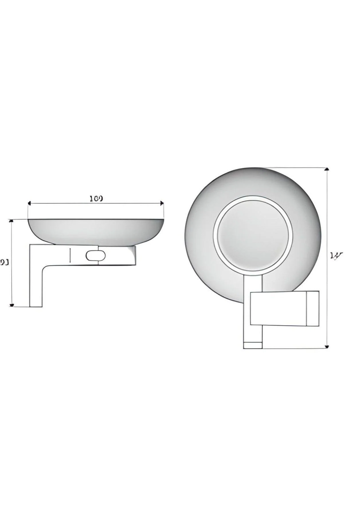 Modern door handle in matte black or chrome finish with premium zamak construction