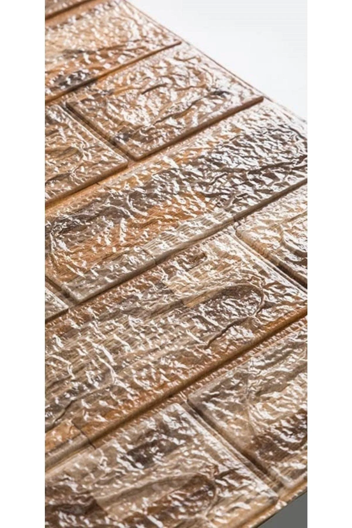 Self-adhesive brick pattern wallpaper panels 70 x 38 cm