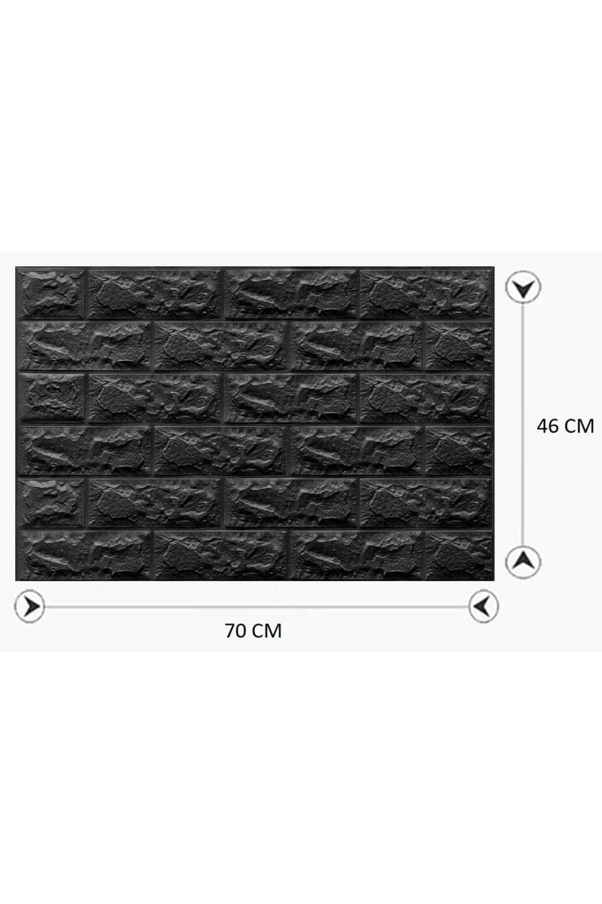 Self-Adhesive 3D Brick Pattern Foam Wallpaper Panel