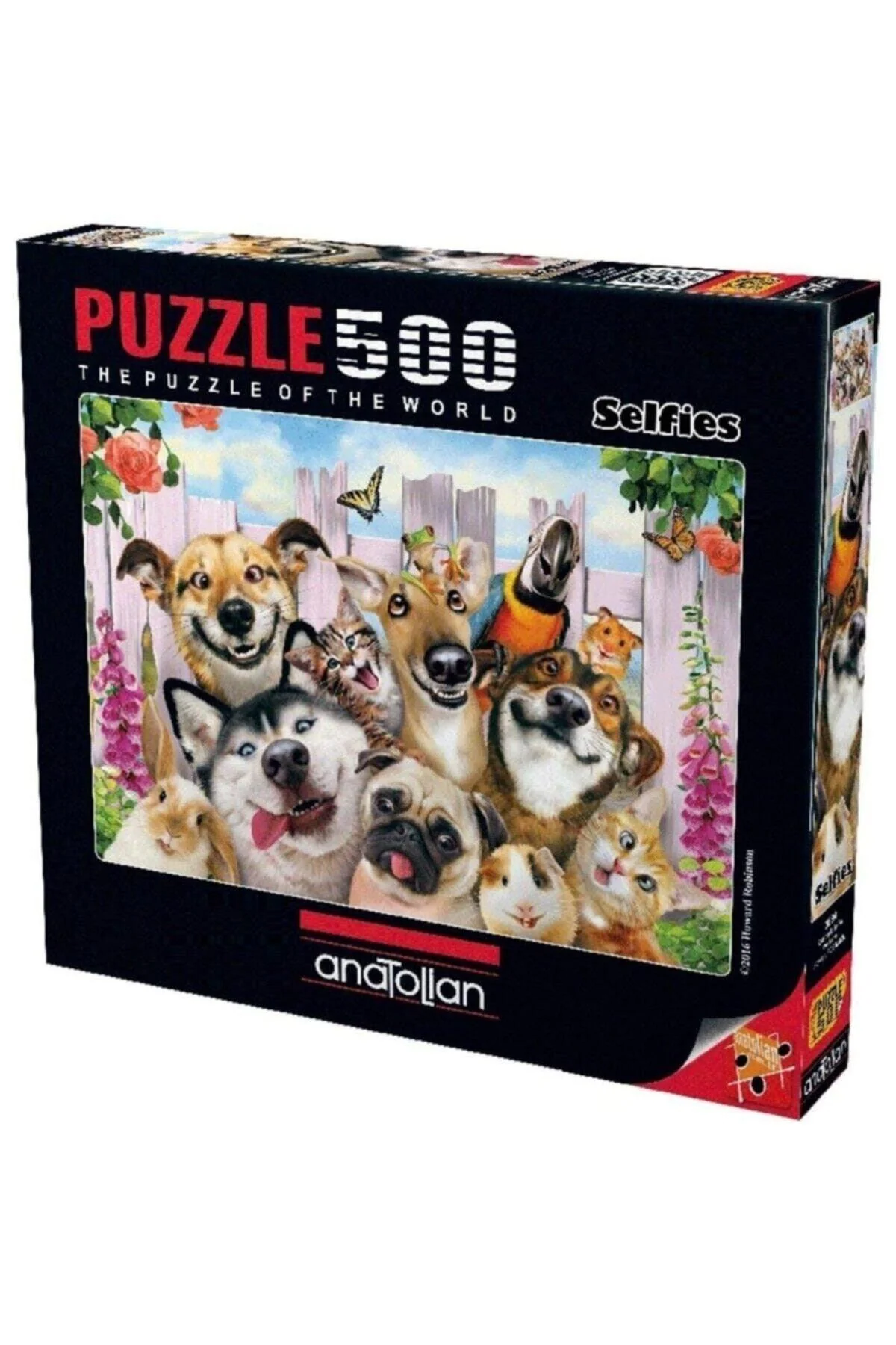 500-piece friendship themed jigsaw puzzle with vibrant colors