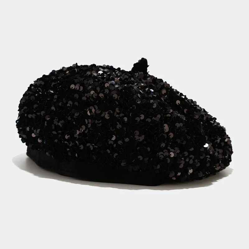 Sequined Pumpkin Hat