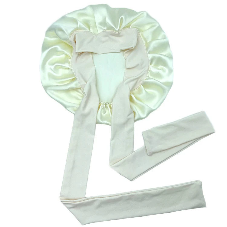 Silk Adjustable Nightcap for Women
