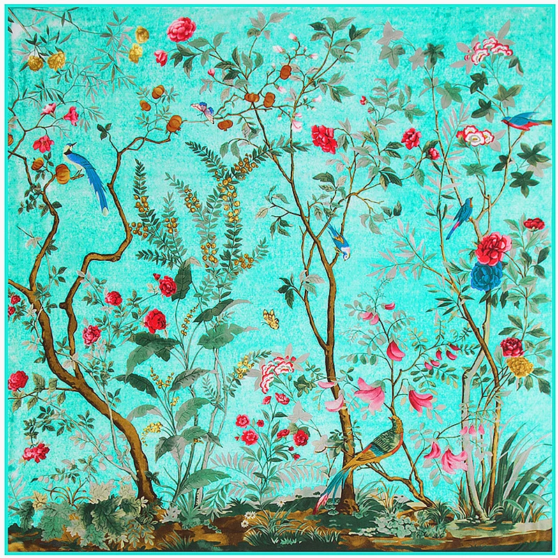 Silk Scarf Shawl