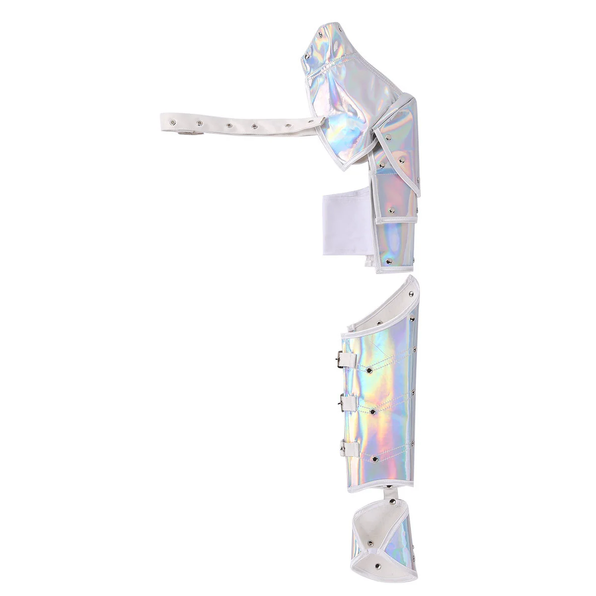 Silver Shoulder Arm Compression Dress