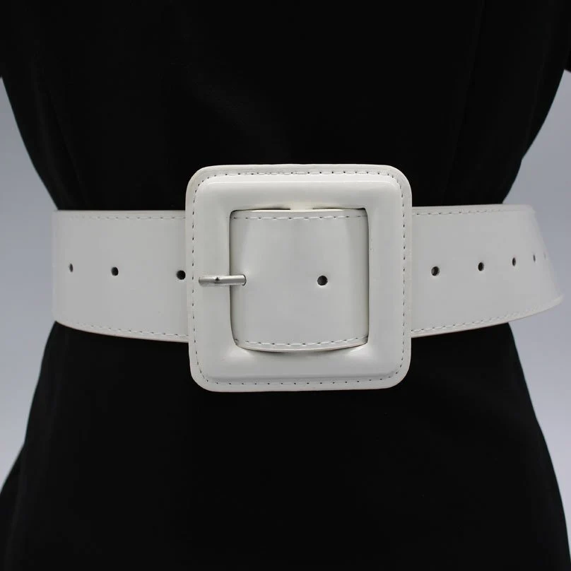 Simple Square Buckle Belt