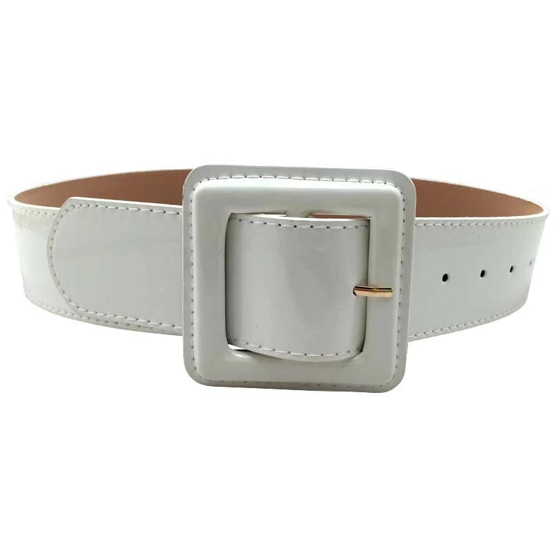 Simple Square Buckle Belt