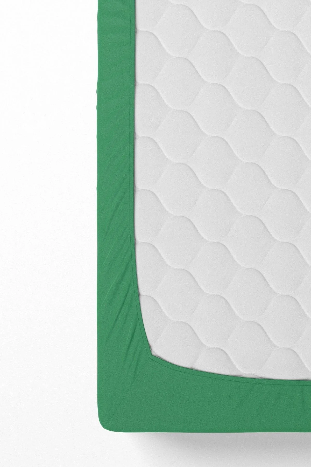 Single cotton elastic bed sheet 100x200cm with deep pockets