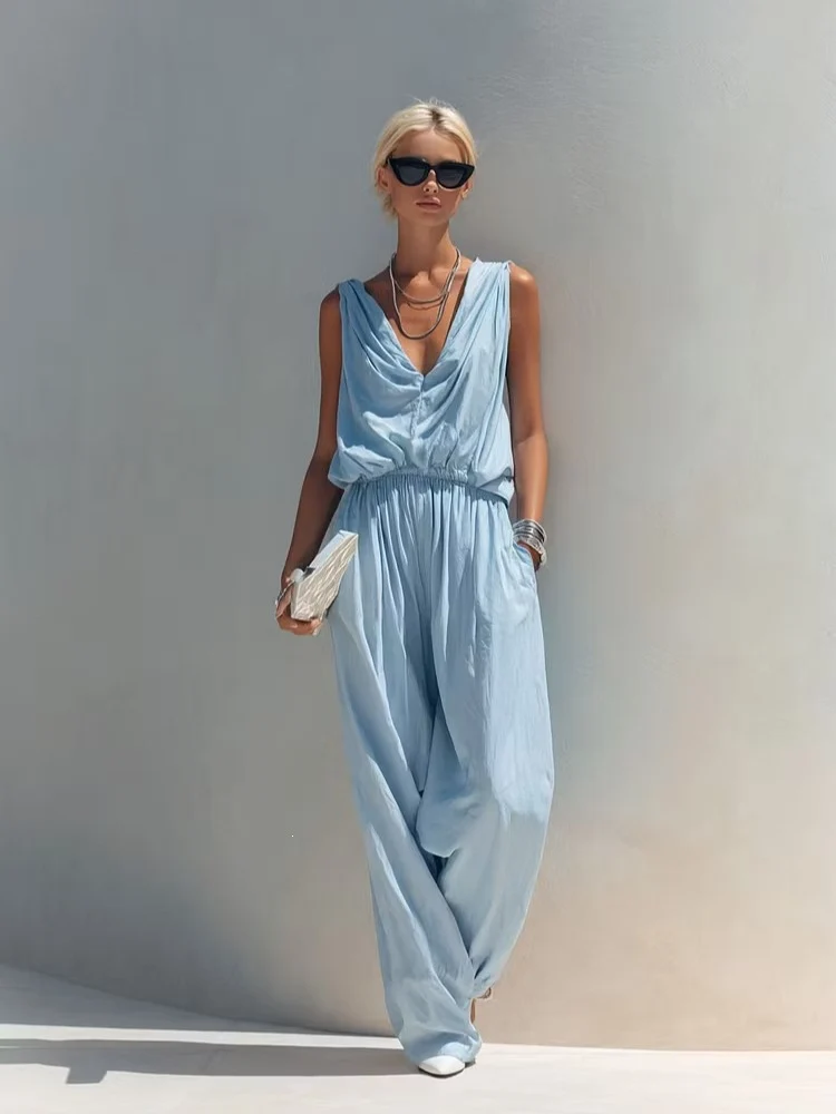 Sleeveless 2-Piece Set