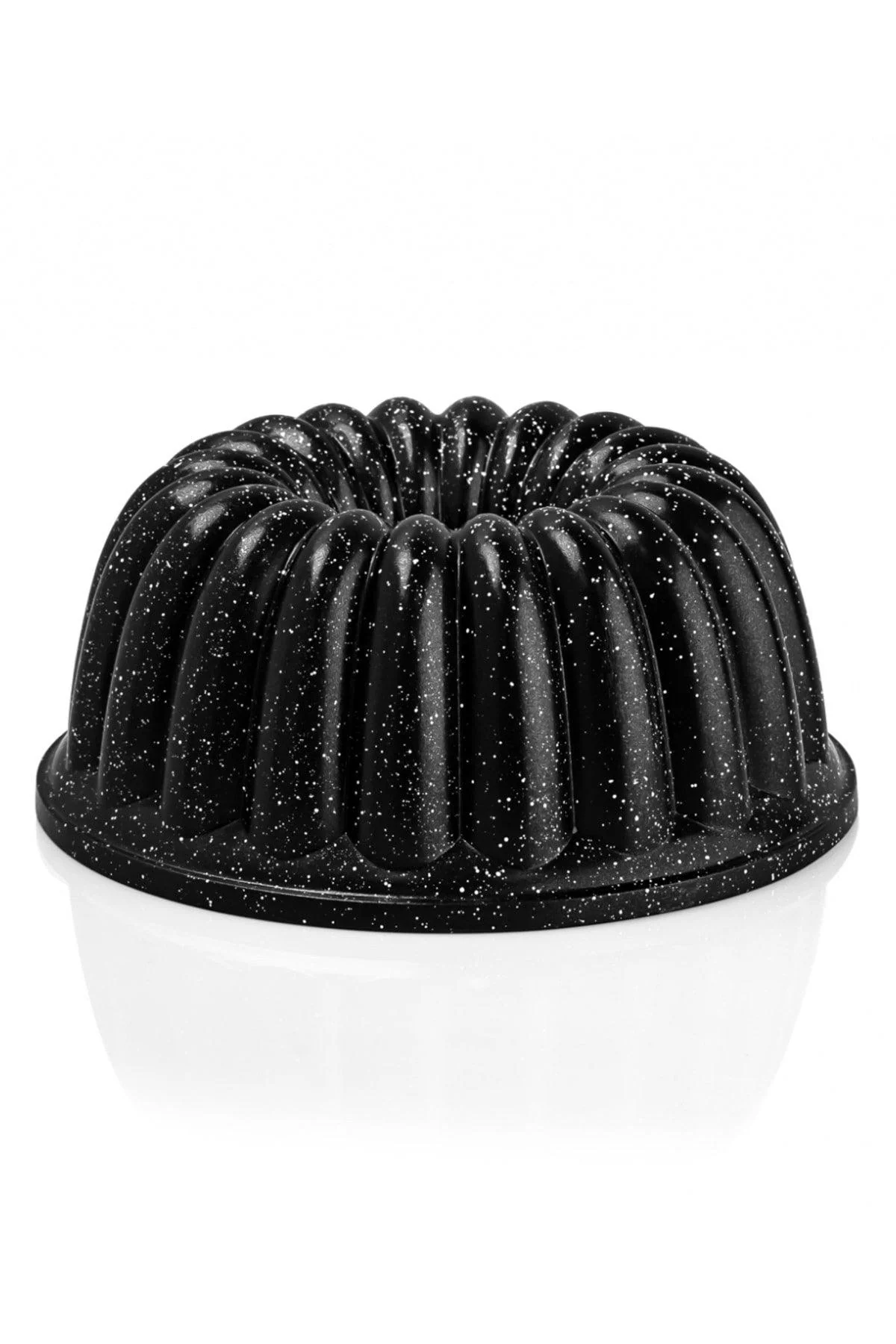 Black slice cast cake mold for layered desserts