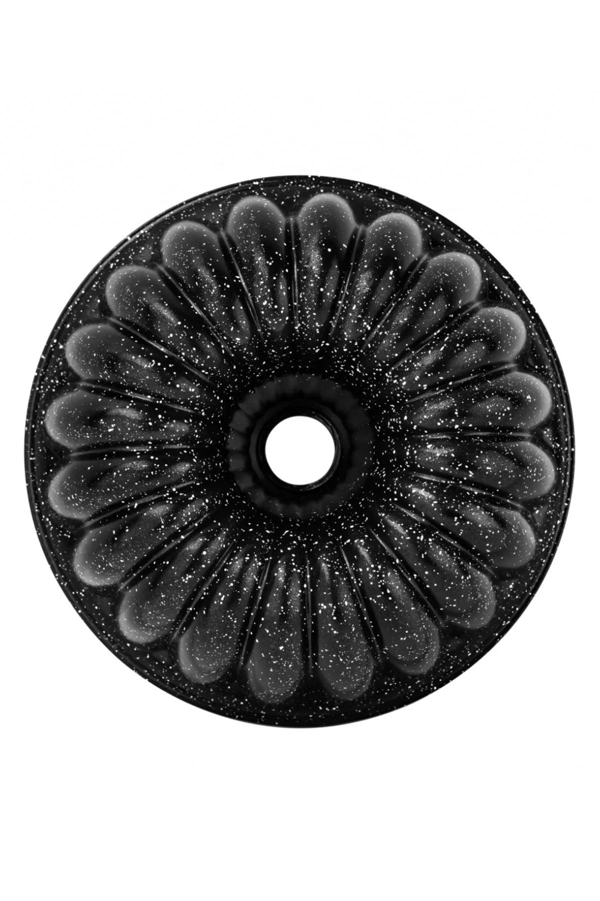 Black slice cast cake mold for layered desserts