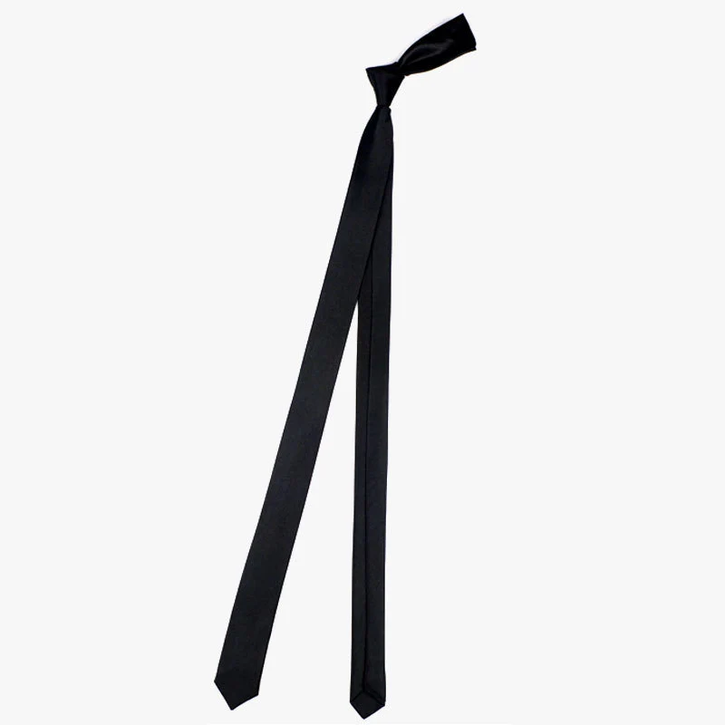Slim Black Tie
