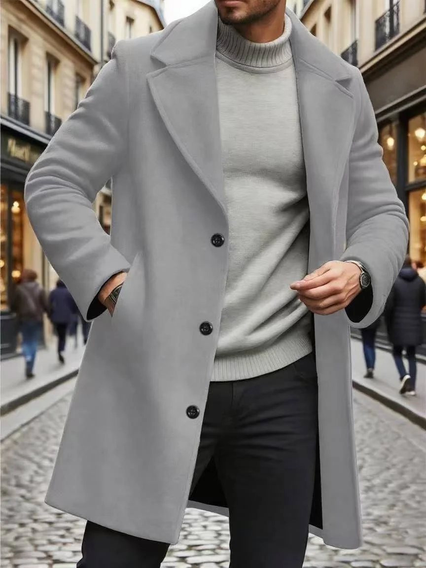 Slim Fit Trench Coat