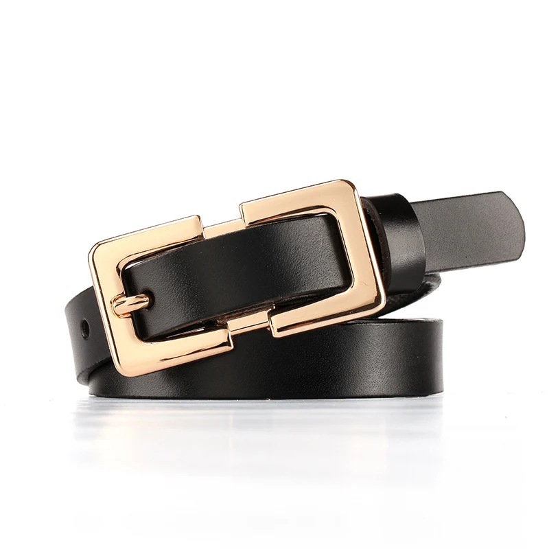Slim Leather Belt