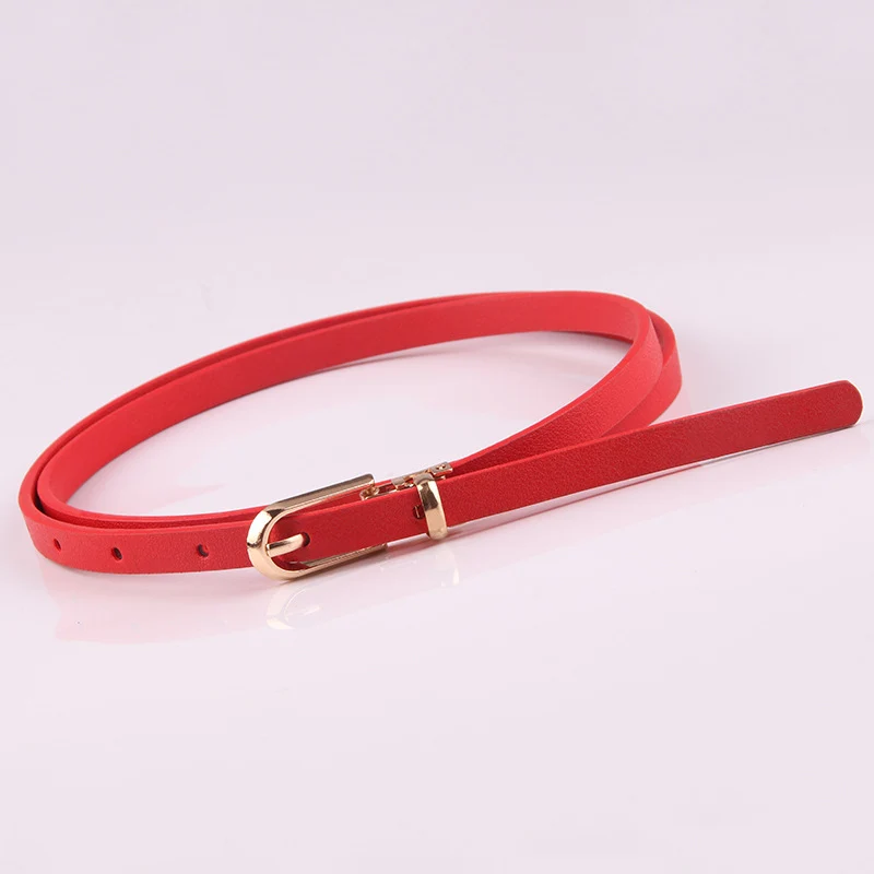 Slim Pin Buckle Belt