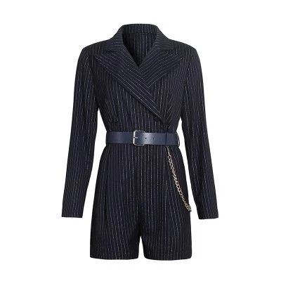 Slim Striped Jumpsuit